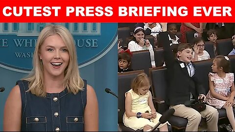 WHITE HOUSE KIDS TAKEOVER: SMALL VOICES BIG QUESTIONS