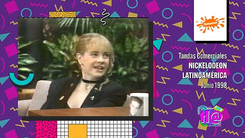 Tandas Comerciales Nickelodeon Latinoamérica (Junio 1998)
