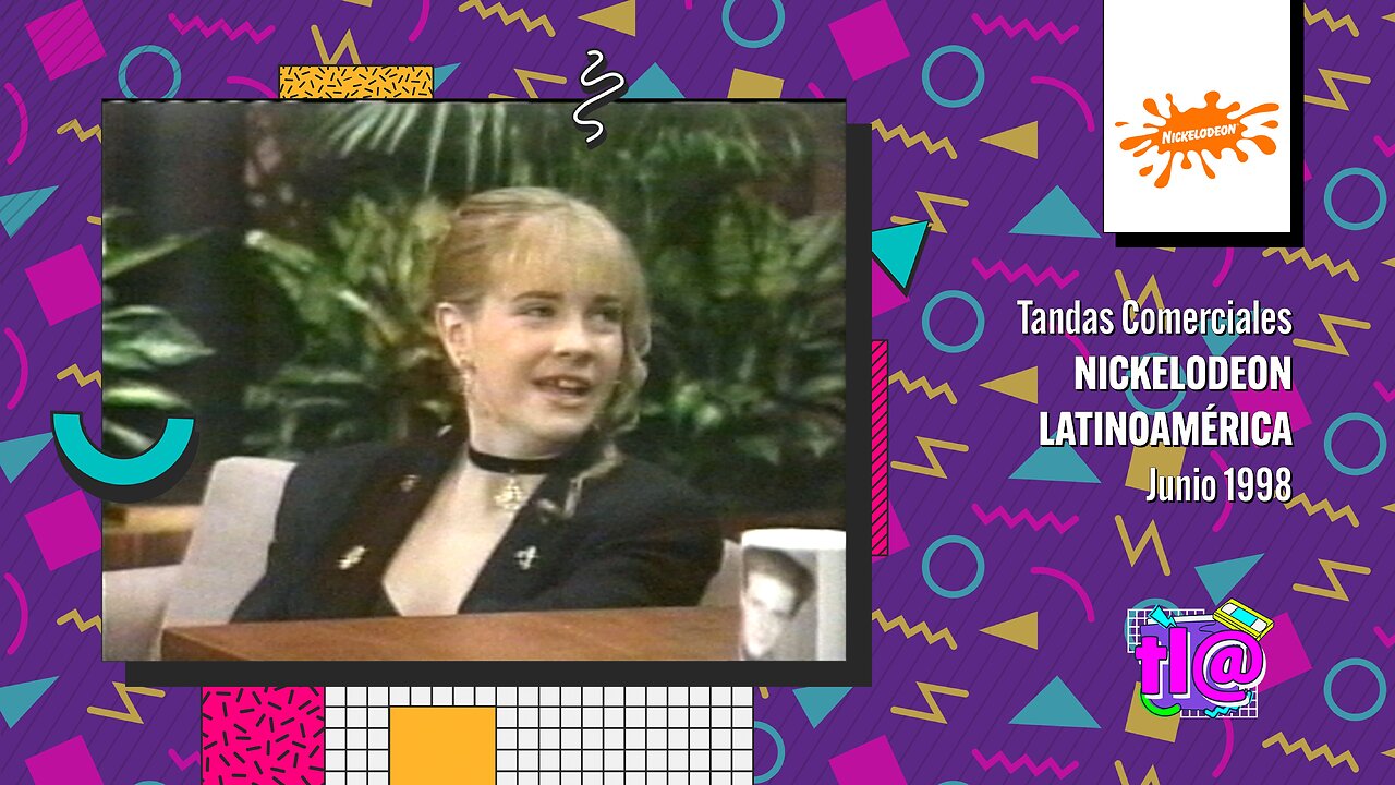 Tandas Comerciales Nickelodeon Latinoamérica (Junio 1998)