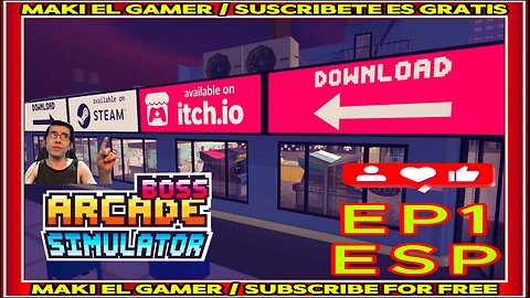 🎮 ARCADE BOSS SIMULATOR 🕹️(EP1) (ESP)| ¡CONSTRUYENDO EL MEJOR SALÓN DE ARCADES!
