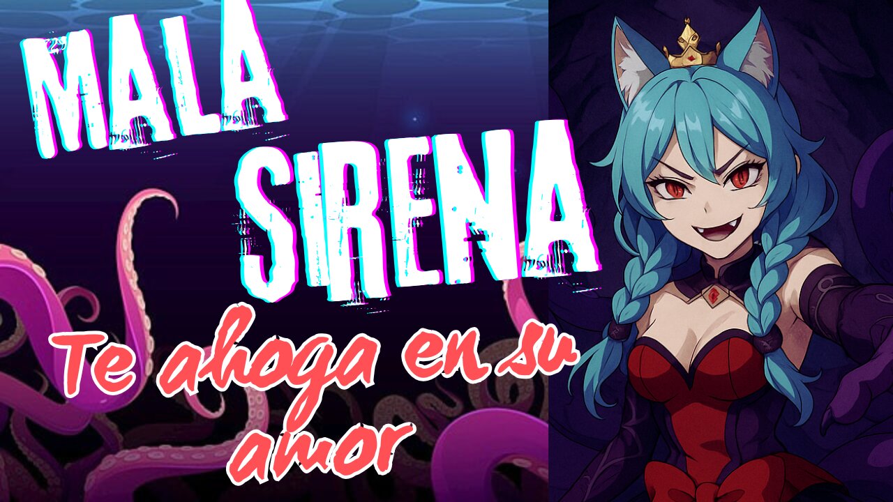 ASMR Roleplay 🐙Sirena malvada te lleva a su cueva submarina 💋