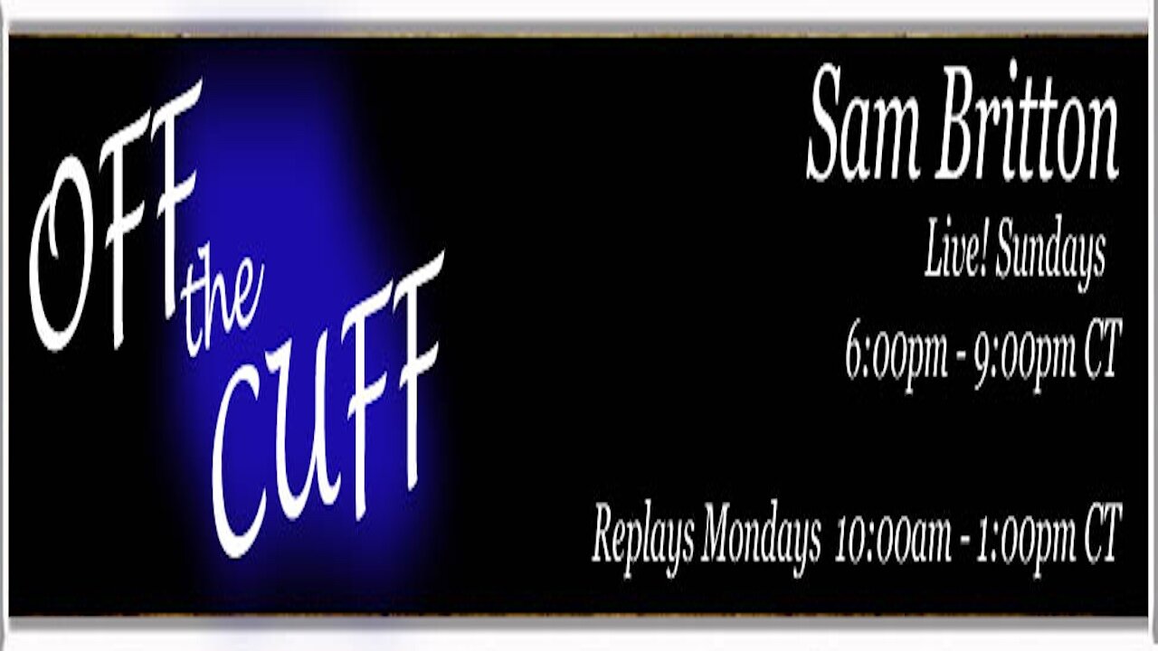 Mar. 30, 2025 / Off the Cuff with Sam and Trish Britton