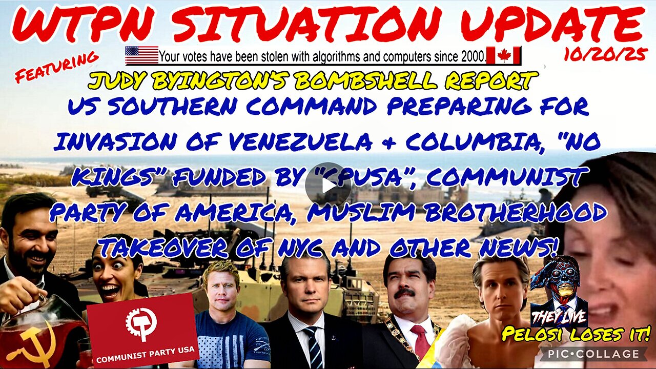 WTPN SITUATION UPDATE FEATURING RESTORED REPUBLIC 10/20/25