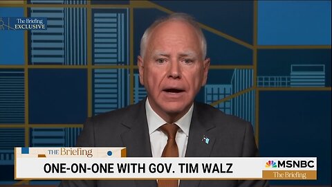 Tim Walz Calls For People To Rise Up Against National Guard