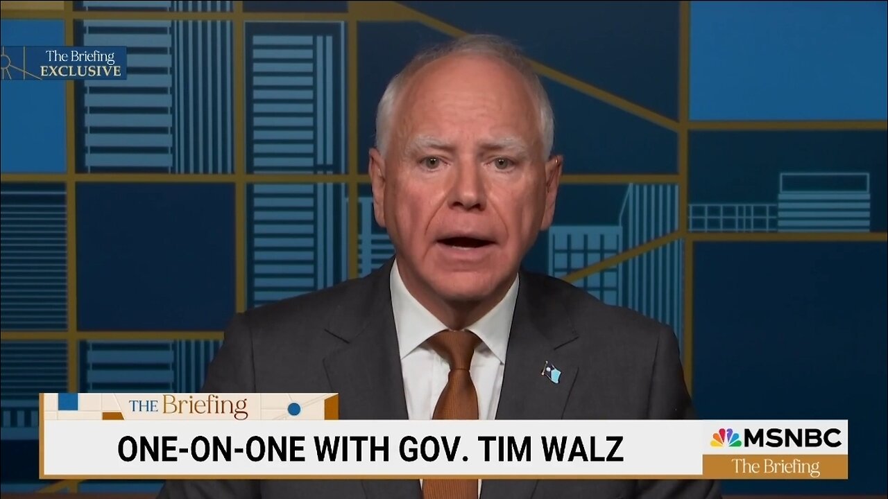 Tim Walz Calls For People To Rise Up Against National Guard