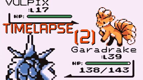 Pokémon Blue - Walkthrough/Videonávod - TIMELAPSE/ZRYCHLENO - 2 {N/A}