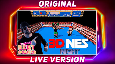 3D NES Night | Ultra Best At Games (Original Live Version)