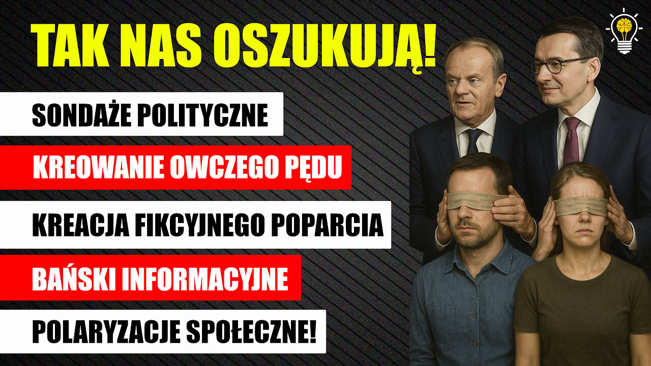 Tak oszukują Polaków! Sondaże polityczne, bańki informacyjne i polaryzacja