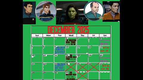 DECEMBER 2025 CALENDAR