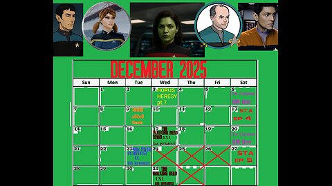DECEMBER 2025 CALENDAR