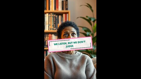 We Listen, But We Don’t Judge