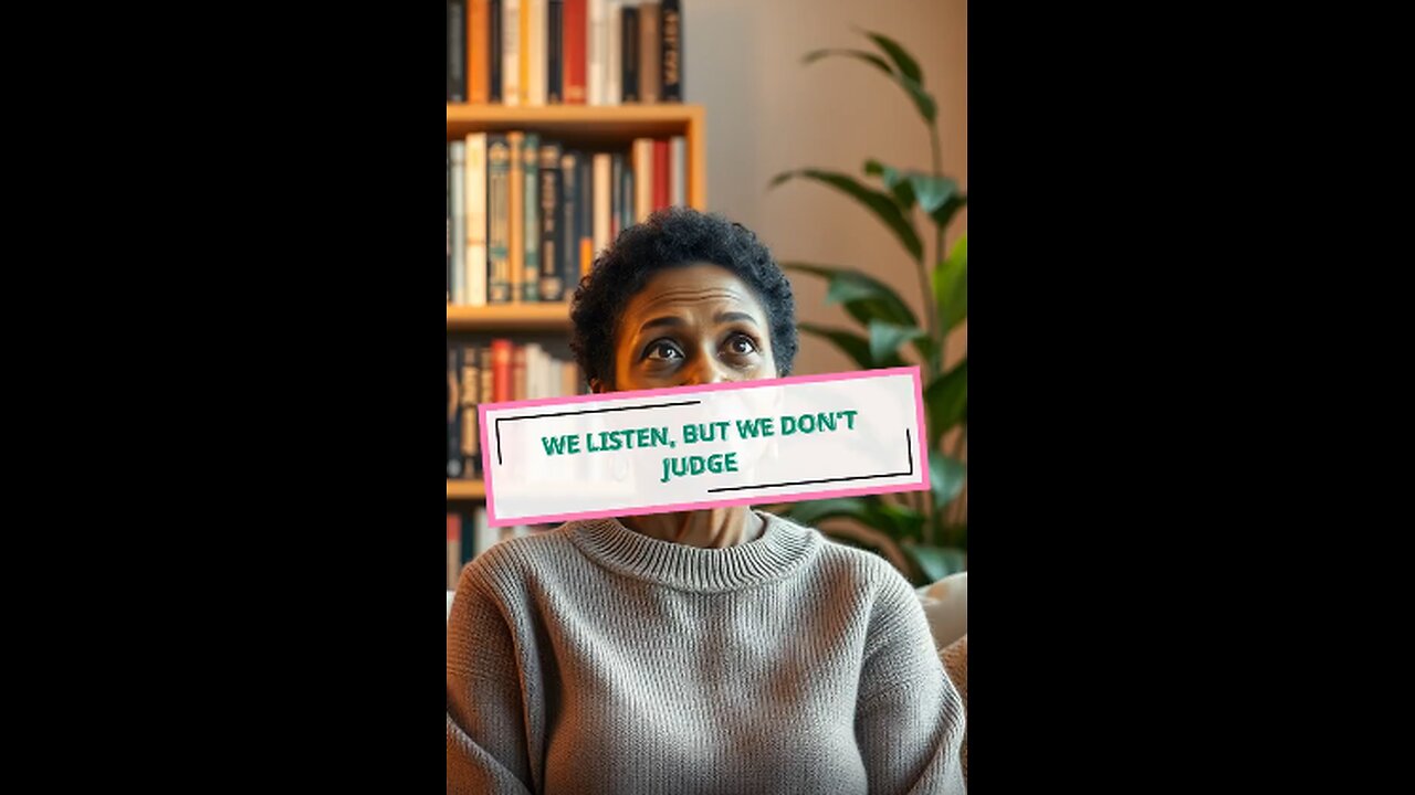 We Listen, But We Don’t Judge