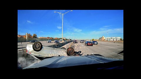 UNAWARE DRIVER CASUE BRUTAL HIGHWAY CRASH | DASHCAM STORIES