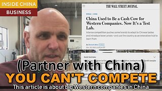 Kevin Walmsley: "Competing is futile, partner with China"