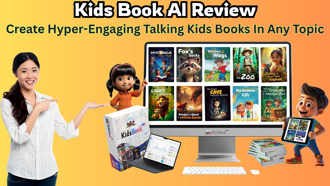 Kids Book AI Review - Create and Sell Magical Talking Books in Minutes!