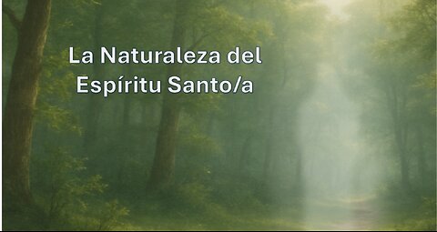 La Naturaleza del Espíritu Santo/a
