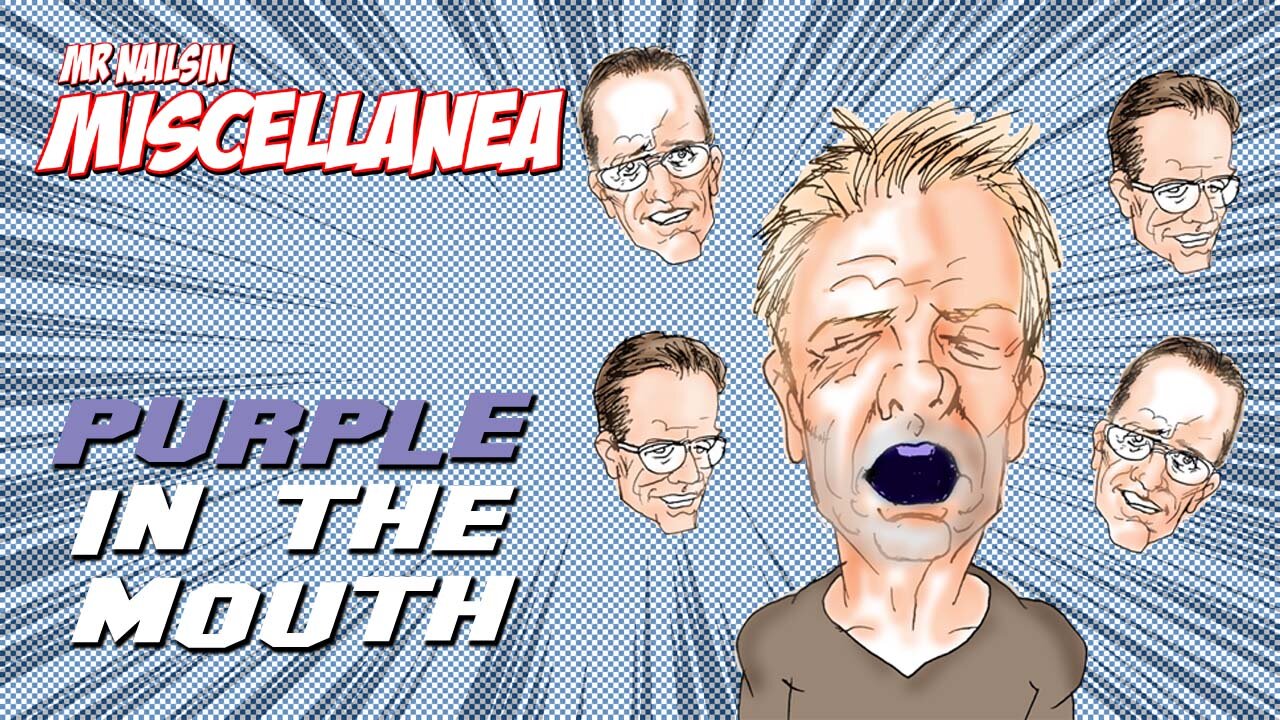 Purple In The Mouth!