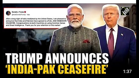 Trump order moves funds from Umigrants to homeless veterans, to Breaking! 'India, Pakistan agreed