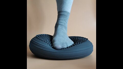 Inflatable Balance Disc with Pump, for Balance_Stability Training, Improving Sitting Posture