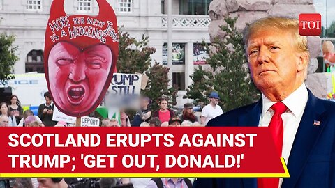 'Trump, Go Home': Scotland ERUPTS In Rage; U.S. Consulate 'STORMED' Over Support To Israel On Gaza
