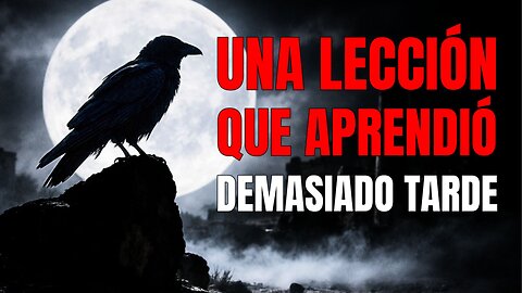 La LECCIÓN que el CUERVO APRENDIÓ DEMASIADO TARDE