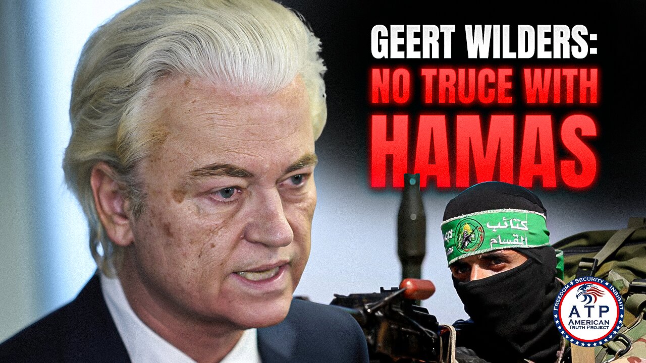 GEERT WILDERS: HAMAS' HOSTAGE MUST BE FREED, NO TRUCE WITH 'MONSTERS'