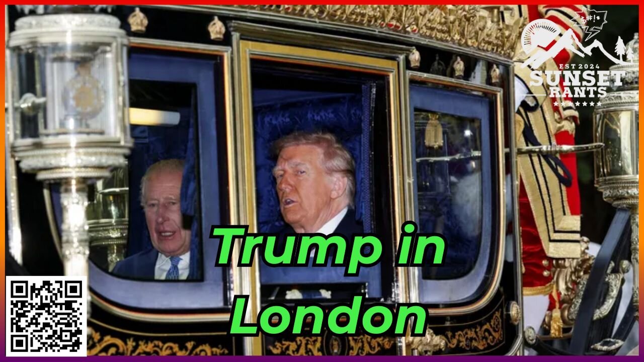Trump in UK, Gov't Shutdown Looming, and a Celestial Visitor-- Tonight on Sunset Rants!