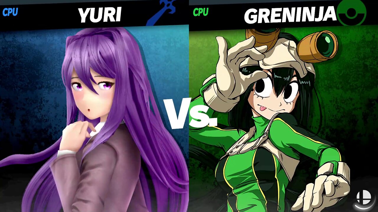 Yuri vs Tsuyu Asui 2 [Angel David Member Request] - SSBU Quickie -By Taro1321/WomboKombo38
