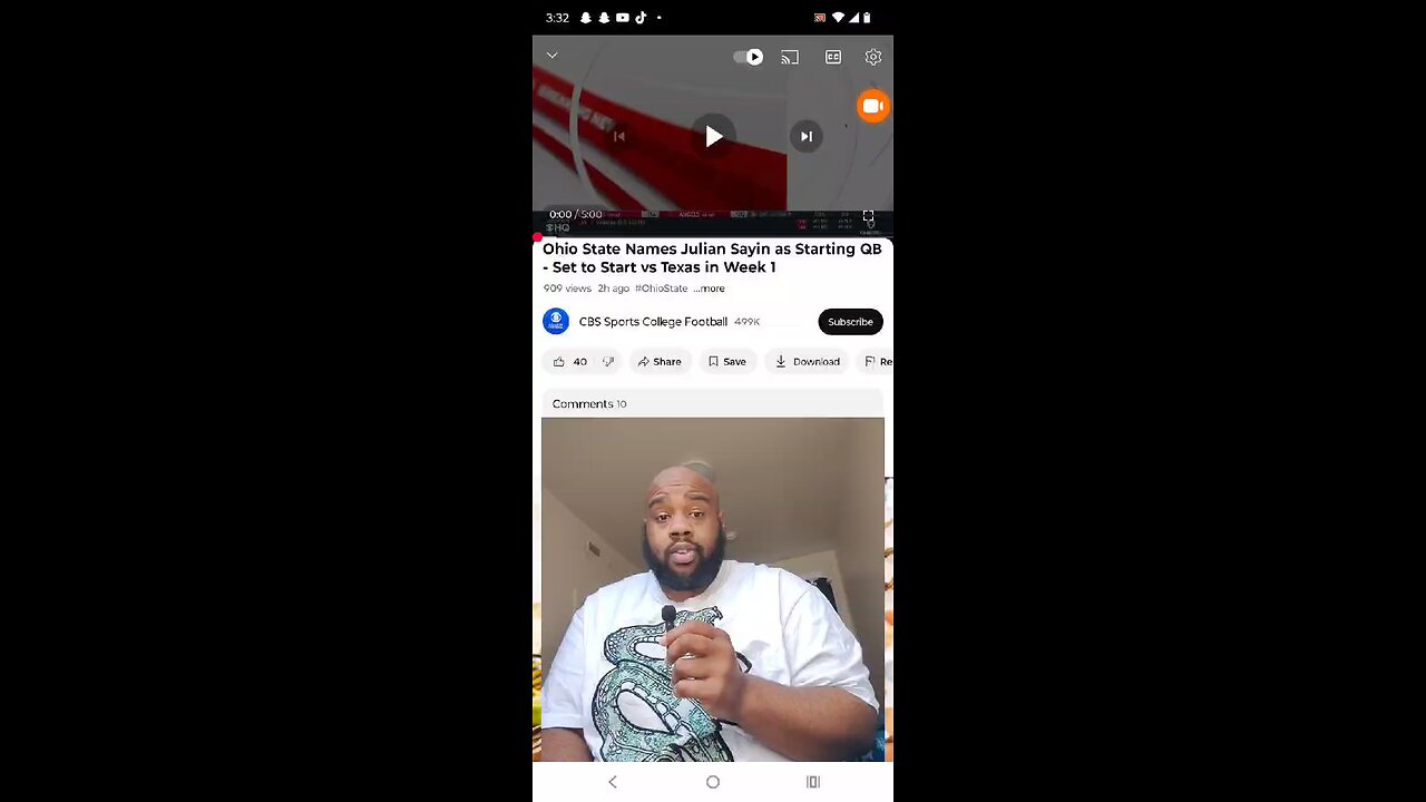 Ohio State Names Julian Sayin Staring QB