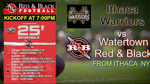 Watn RnB v Ith Warriors 07-19-25 7pm