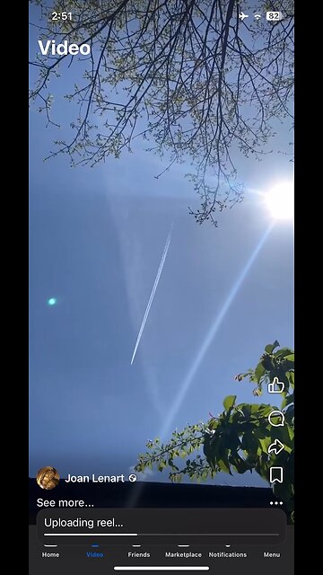 Planes spraying sky 2: Wales 27/04/2025