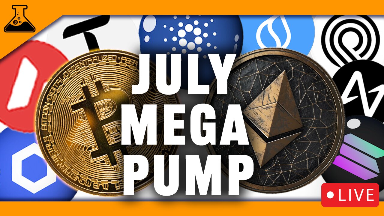 Crypto Mega Pump July | Altseason Starts | Bitcoin's Bullish Setup & Top Trading Signals!