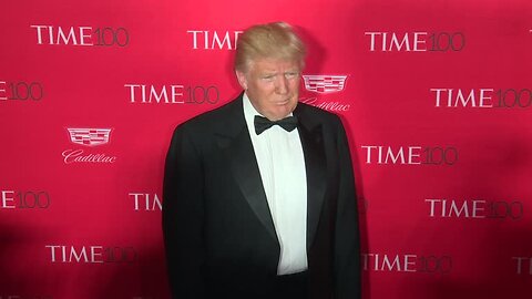 SUITED UP: Trump Walks the Red Carpet in Style