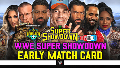 WWE Super ShowDown 2025 - Match Card Predictions | Bevelock
