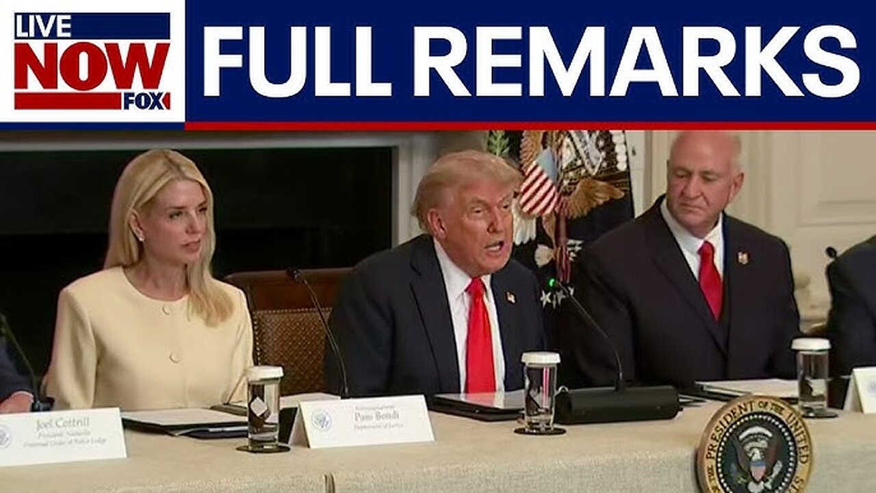 FULL: President Trump Holds Roundtable with National Fraternal Order of Police