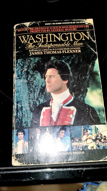 Re-reading "Washington: The Indispensable Man" By James Thomas Flexner, Dbn, MI, 11/18/25