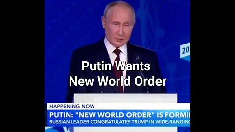 ⚠️ Putin & Trump for WEF's New World Order ⚠️