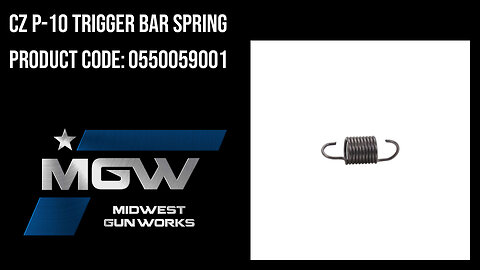 CZ P-10 Trigger Bar Spring - 0550059001
