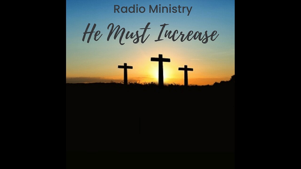 He Must Increase ...Get Ready to Receive!
