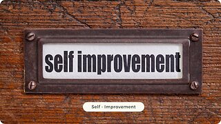 Promo - Self-improvement Zone