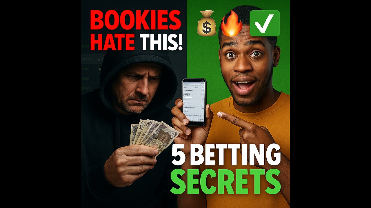 🎯 5 Betting Secrets Bookmakers Don’t Want You to Know! 🚨