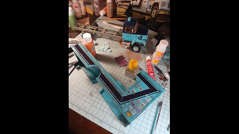 AMT Ford Race Car Hauler Full Build - Part 2