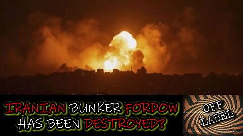 Iranian Bunker Destroyed?