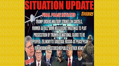 Judy Byington ~ Situation Update 8/10/25 ~ Restored Republic > SGAnon - Q+ White Hats Intel