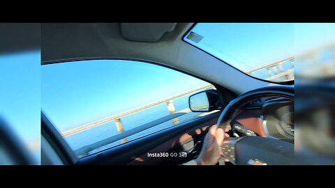 Chesapeake bay bridge tunnel from VA Beach