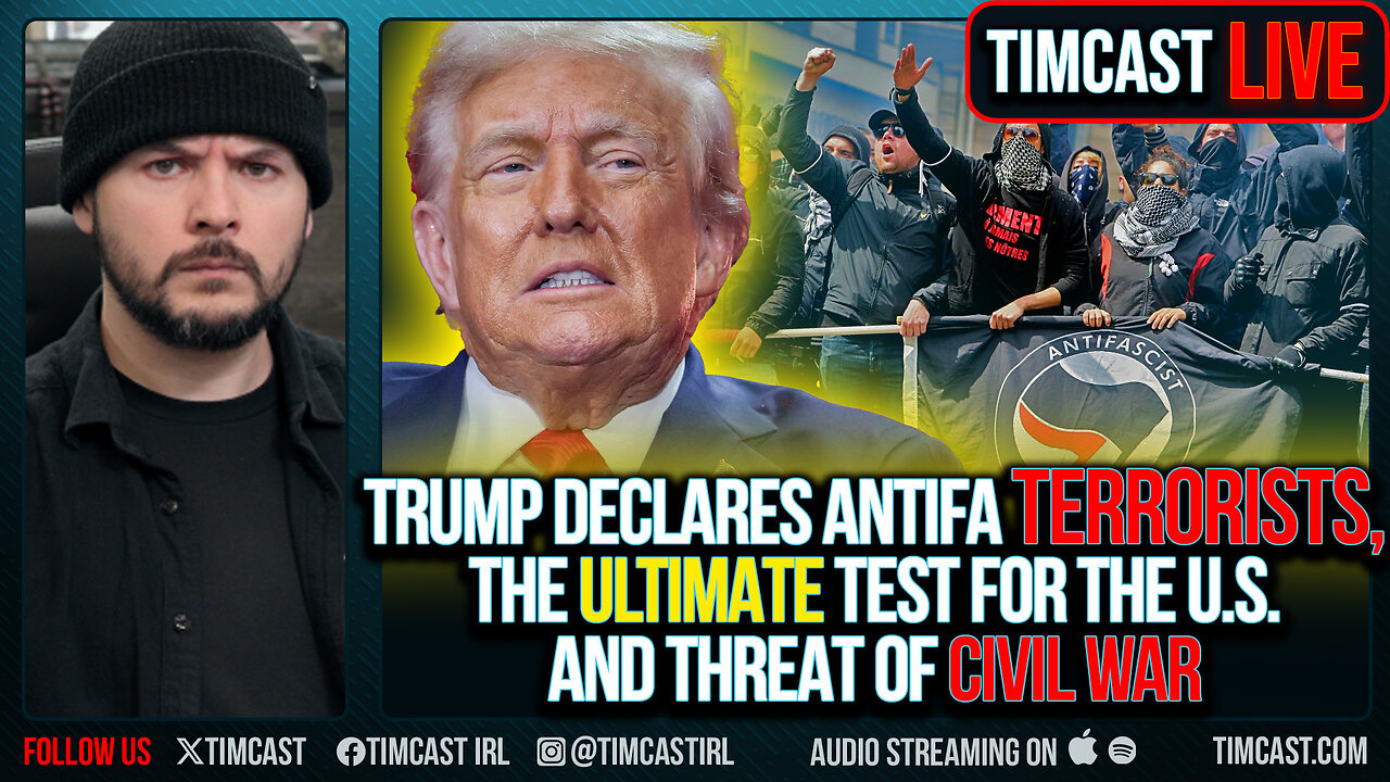 Trump Declares Antifa TERRORISTS, The Ultimate Test For The U.S. And Threat Of Civil War