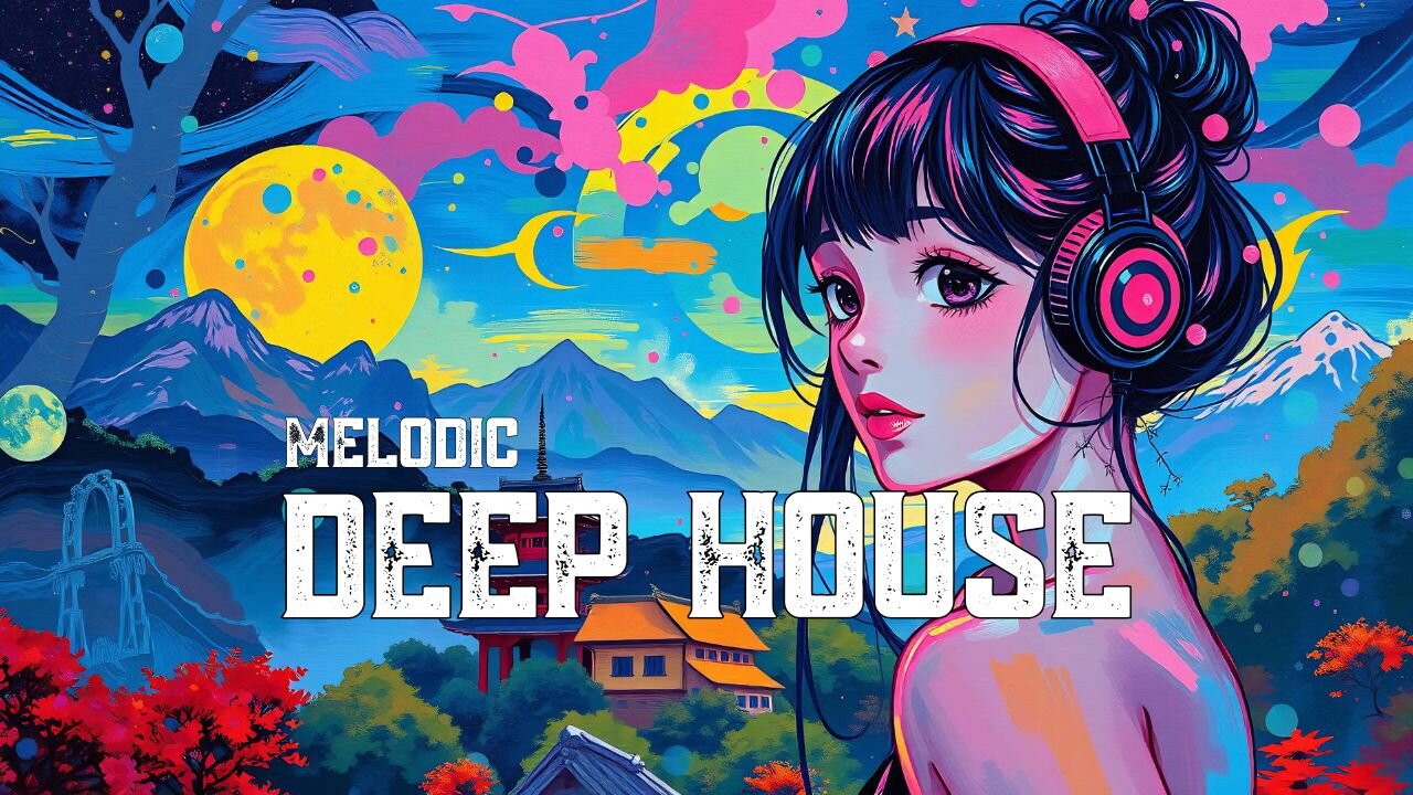 🌠 Electric Dreams: Melodic Deep House Music for Work, Study and Sleep