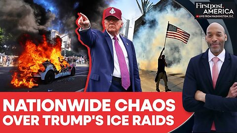 Trump_s Aggressive Immigration Raids Ignite Protests in Major US Cities _ Firstpost America _ N18G