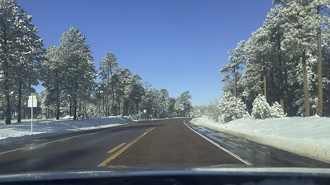 Snowy Mountain Drive - Drive with me