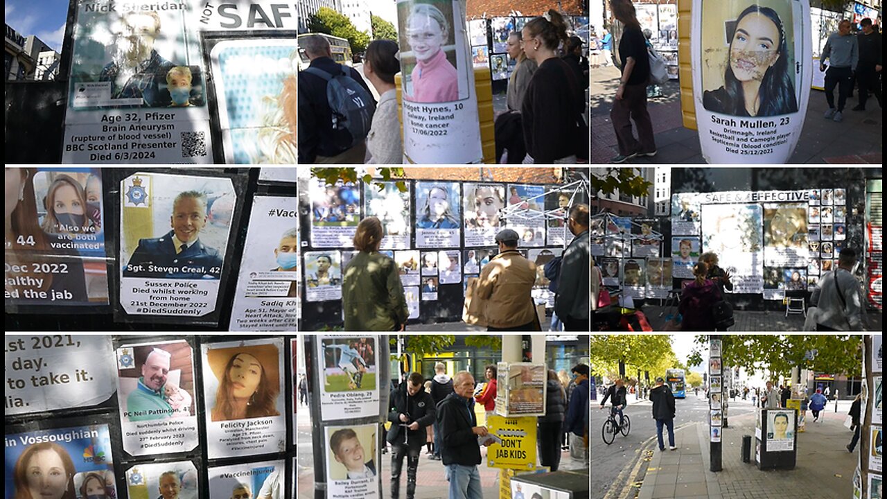 Manchester 3: Worldwide Freedom 21-Age 32 Pfizer Brain Aneurysm BBC Scotland Presenter Died 6/3/2024